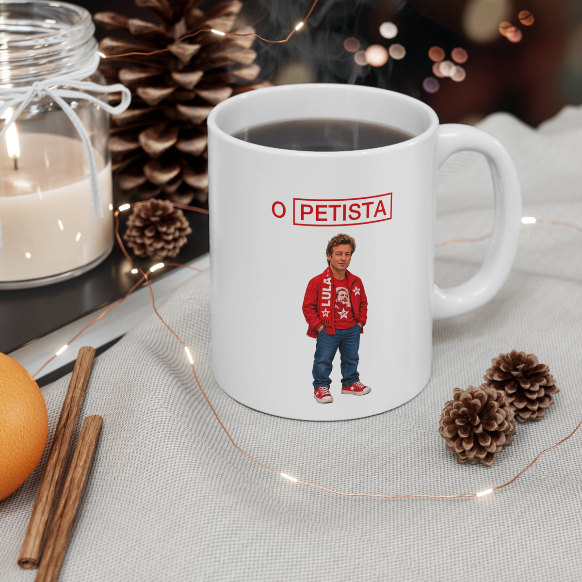 O Petista | Custom Mug | Global Shipping - Canecaraio Personalized Mugs